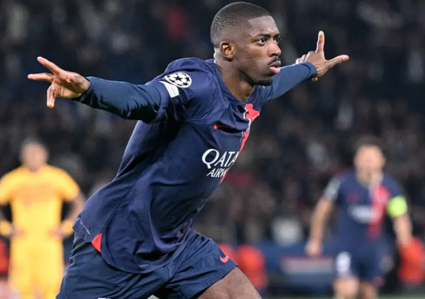 登贝莱右大腿伤痛引忧,巴黎迎战拜仁前景存变数