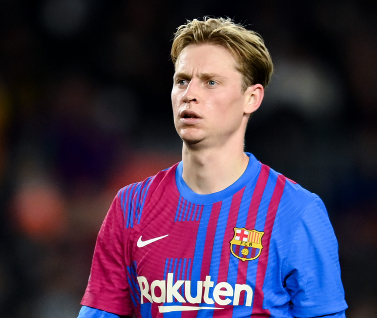 西甲第12轮巴萨客胜塞尔塔,德容红牌离场后社交媒体表态