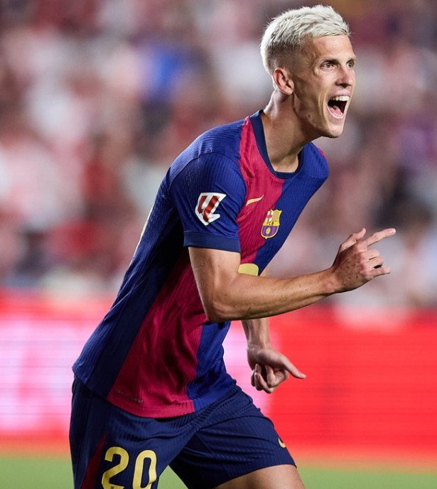 奥尔莫肩部受伤,巴萨保守治疗力求赛季关键期复出